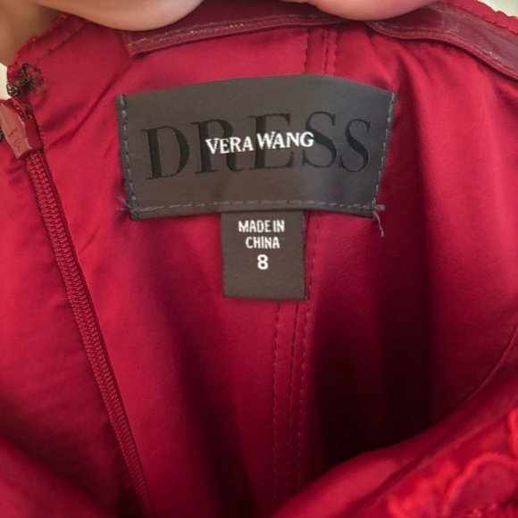 NWT Vera Wang Lacey Dress With Removable Straps Sz 8 - Picture 8 of 13